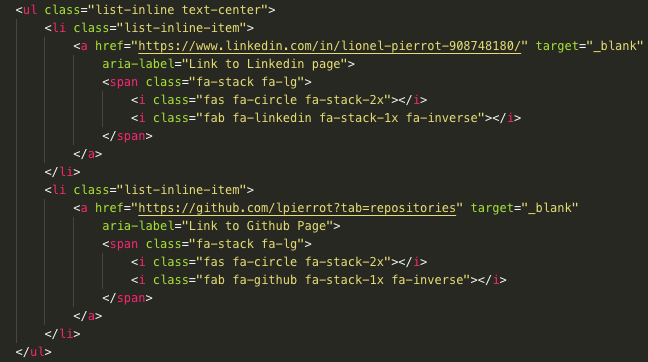 Empyty-links footer error Fix