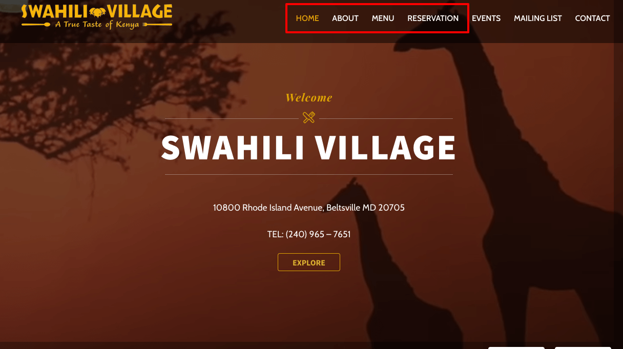Swahili Village